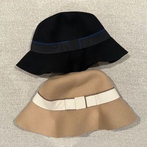 Two Nordstrom wool hats